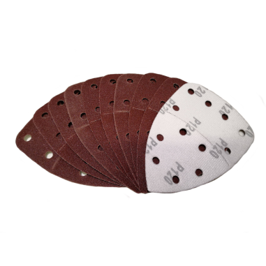 FEUILLES ABRASIVES BOIS 10XG120 POUR PHS 160 E5 - IAN: 291795 -  30211090- D'ORIGINE PARKSIDE 30211090