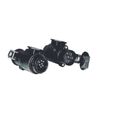 ADAPTATEUR DE PRISE POUR REMORQUE 13 BROCHES COTE VOITURE - 7 BROCHES COTE REMORQUE