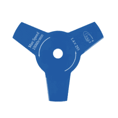 LAME DE DEBROUSSALLEUSE 3 DENTS 123155010/0 GGP