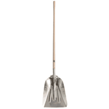 PELLEA NEIGE EN ALUMINIUM - GRAND MODELE MANCHE BOIS 130CM – l:37cm – LEBORGNE