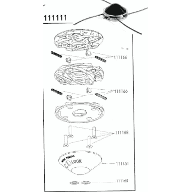 TETE A FIL NYLON JET-FIT 4 BRINS(EX SP4) - OREGON