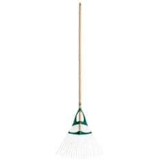 BALAI GAZON - 20 DENTS PLATES ACIER - MANCHE BOISlongueur 150cm, largeur 52cm - LEBORGNE