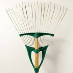 BALAI GAZON - 20 DENTS PLATES ACIER - MANCHE BOISlongueur 150cm, largeur 52cm - LEBORGNE 2