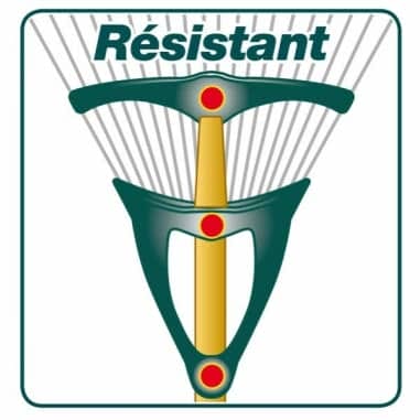 BALAI GAZON - 20 DENTS RONDES ACIER - MANCHE BOISlongueur 150cm, largeur 52cm - LEBORGNE BALAI GAZON - 20 DENTS RONDES ACIER - MANCHE BOISlongueur 150cm, largeur 52cm - LEBORGNE