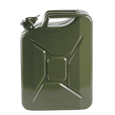 JERRICAN MÉTAL ARMÉ 20 LITRES