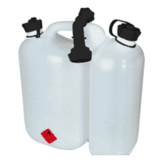 BIDON ESSENCE PLASTIQUE COMBINE 5 Litres / 3 Litres