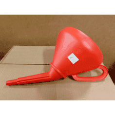 ENTONNOIR COUDE RIGIDE AVEC FILTRE A ESSENCE 2