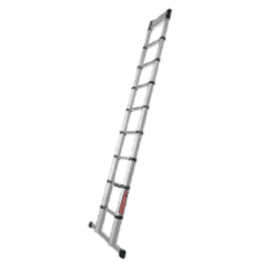 ECHELLE TELESTEPS ECO LINE Hauteur 3.8 m AVEC BARRE STABILISATRICE 2
