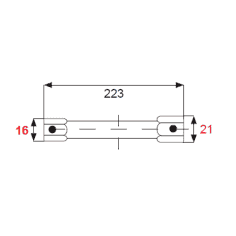 CLE A BOUGIE 16 X 21 MM - BRIGGS STRATTON 2