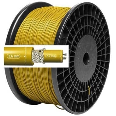 CABLE PÉRIMÉTRIQUE RENFORCE - L : 250m DIAM CÂBLE 3.6mm