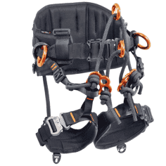Baudrier d'élagage ARB'O taille M/L avec double ponts polyamide + kit de rechange ponts aramide 2