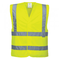 GILET BAUDRIER DOUBLE BANDE REFLECHISSANTE - 4/6 ANS - enfant