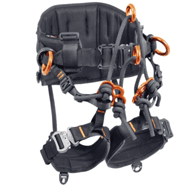Baudrier d'élagage ARB'O taille S avec double ponts polyamide + kit de rechange ponts aramide
