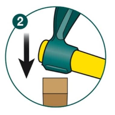 HOUE DUOPRO DOUILLE OVALE 52X35 FORGÉE 14 CM MANCHE BOIS 130CM PEFC 100%