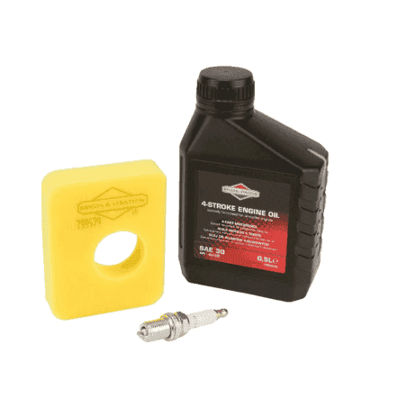 KIT ENTRETIEN SERIE 450 / 500 FILTRE A AIR / BOUGIE / BIDON HUILE / PIECE D'ORIGINE