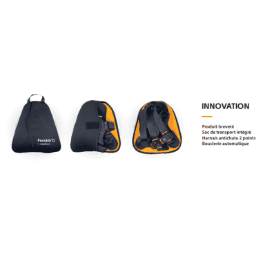 Harnais antichute avec sac intégré PACK AND GO TAILLE M/L Harnais antichute avec sac intégré PACK AND GO TAILLE M/L