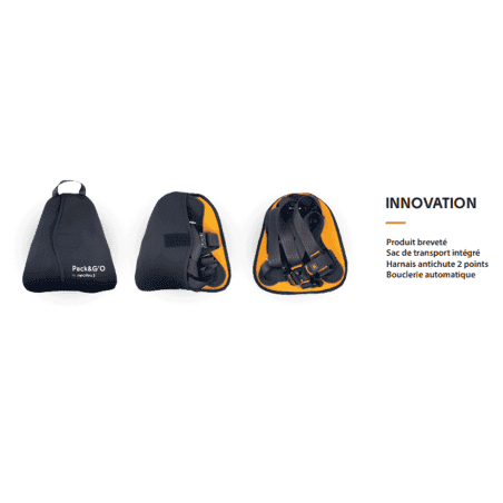 Harnais antichute avec sac intégré PACK AND GO TAILLE M/L Harnais antichute avec sac intégré PACK AND GO TAILLE M/L
