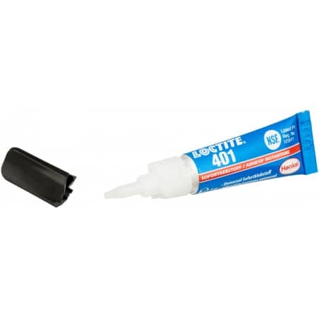 SUPER GLUE LIQUIDE TRANSPARENTE - LOCTITE 401 - BLISTER TUBE 3G SUPER GLUE LIQUIDE TRANSPARENTE - LOCTITE 401 - BLISTER TUBE 3G