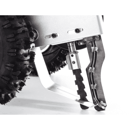 LAME STANDARD (acier trempé) POUR MACHINE A CABLE DE ROBOT 600MH - Dimensions - 19 mm x 123 mm x 5 mm