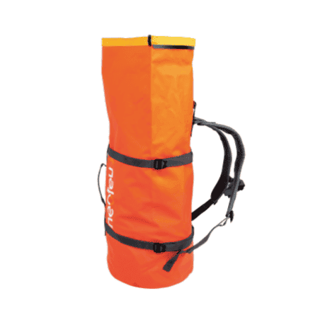 Sac de transport 45-55L toile PVC étanche avec poche d'identification Sac de transport 45-55L toile PVC étanche avec poche d'identification