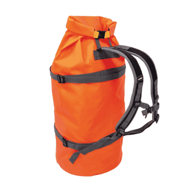 Sac de transport 45-55L toile PVC étanche avec poche d'identification Sac de transport 45-55L toile PVC étanche avec poche d'identification