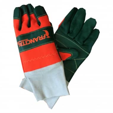 PAIRE DE GANTS ANTICOUPURE TYPE MANCHETTE - CLASSE 1 20M/S - VERT/ORANGE - FRANCITAL