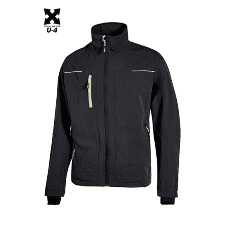 VESTE DE TRAVAIL PLUTON - NOIRE VESTE DE TRAVAIL PLUTON - NOIRE