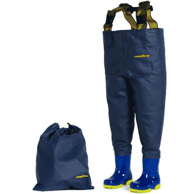 WADERS/SALOPETTE IMPERMEABLE BLEU MARINE POUR ENFANTS