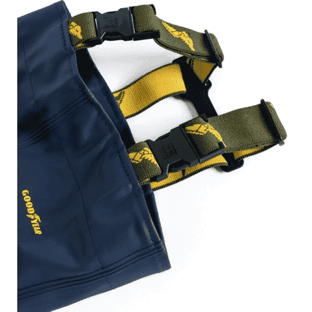 WADERS/SALOPETTE IMPERMEABLE BLEU MARINE POUR ENFANTS