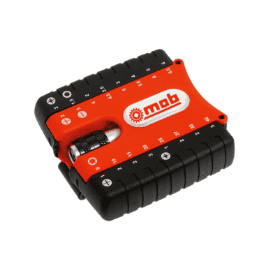 BOÎTIER 32 EMBOUTS DE VISSAGE + PORTE EMBOUT SUR CARTE - MOB - 9461001001