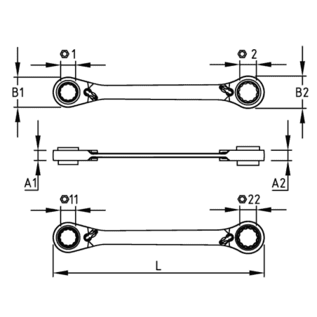 CLE 4X4 : 10-13-17-19 - MOB - 9003100001
