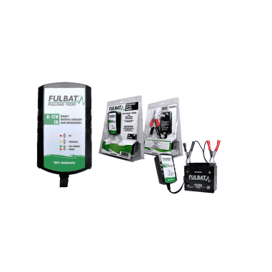 CHARGEUR DE BATTERIE FULLOAD - 6/12V - 1000MA - FULBAT