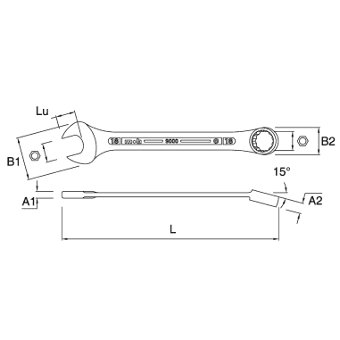CLE MIXTE 11 - MOB - 9000110001