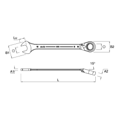 CLE MIXTE 13 - MOB - 9000130001 2