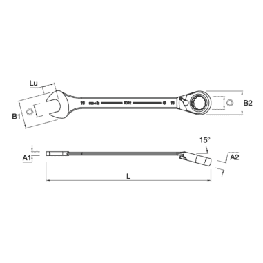 CLE MIXTE 13 - MOB - 9000130001