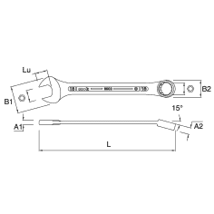 CLE MIXTE 16 - MOB - 9000160001 2