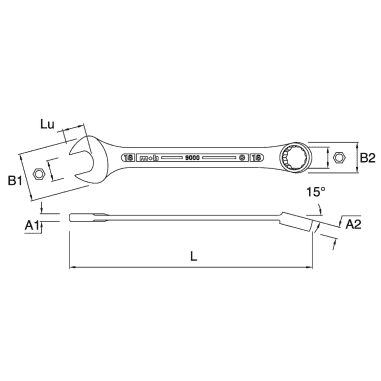 CLE MIXTE 16 - MOB - 9000160001