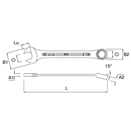 CLE MIXTE 16 - MOB - 9000160001