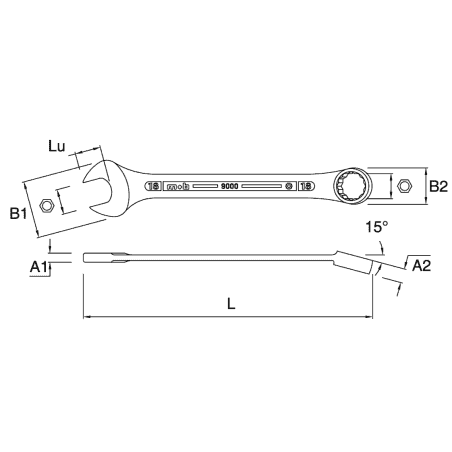 CLE MIXTE 17 - MOB - 9000170001