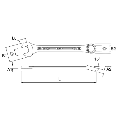 CLE MIXTE 20 - MOB - 9000200001