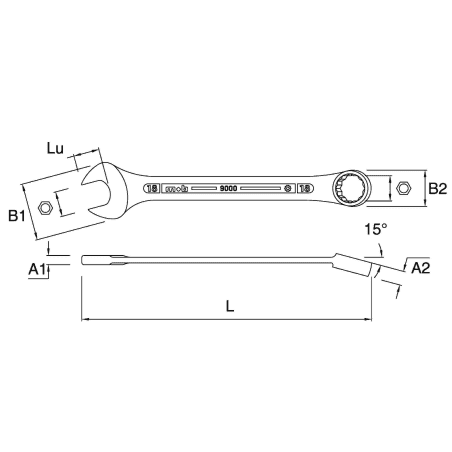 CLE MIXTE 20 - MOB - 9000200001