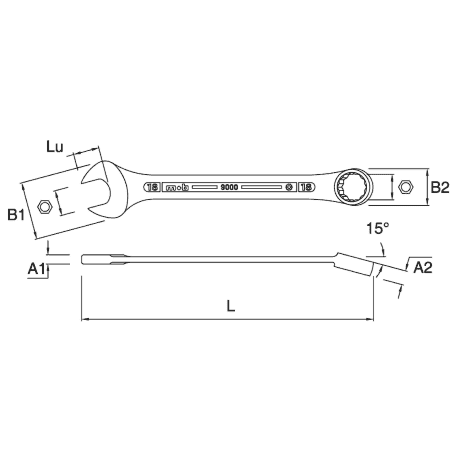 CLE MIXTE 32 - MOB - 9000320001