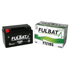 BATTERIE 12V - 8.6Ah +G - PRETE A L'EMPLOI SLA L:150 I:88 H:93 (:YTZ10S)