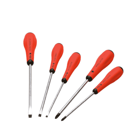 JEU 5 TOURNEVIS 3F + 2PH + REGLETTE - MOB - 9128005101