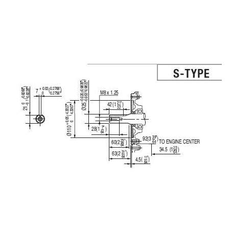 MOTEUR 270CC DIAM 25.4MM L:72MM DM RV EC SH HONDA ENGINES