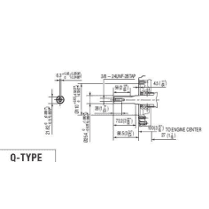 MOTEUR 389CC DIAM 25.4MM L:72MM DE RV EC SH 1A HONDA ENGINES 2