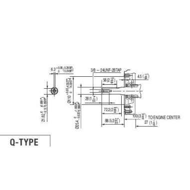 MOTEUR 389CC DIAM 25.4MM L:72MM DM RV EC SECURITE HUILE HONDA ENGINES