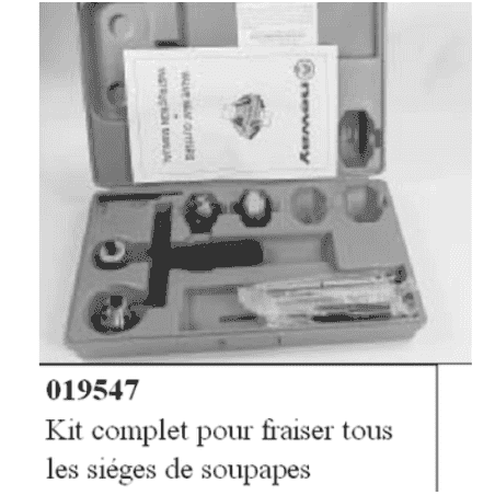 KIT OUTILLAGE RECTIFICATION SOUPAPES (19446/019551) BRIGGS & STRATTON