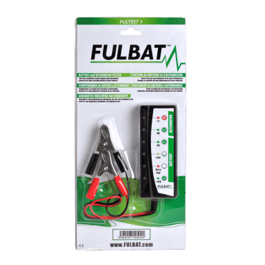 TESTEUR DE BATTERIE ET ALTERNATEUR JUSQU’À 10V - FULBAT