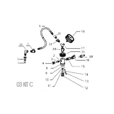 KIT TETE VIDANGEUR ADF3024